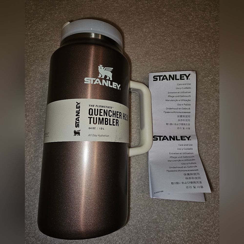 Stanley Quencher 64 oz H2.0 Tumbler - Metallic Brown